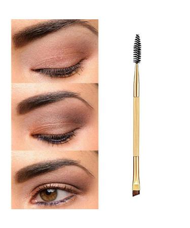 Buy 1PC Bamboo Handle Duo Eyebrow Brush & Mascara Brush - Eco-Friendly Makeup Tool for Women & Girls - Perfect Eyebrow Comb for Flawless Makeup - Buy Online on SooperMarket.com