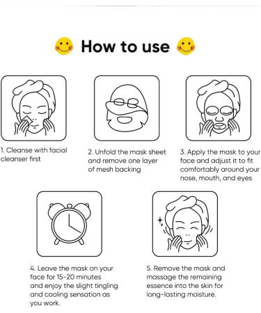 Cute Animal Mask Moisturising & Repairing Sheet Hyaluronic Acid Moisturising & Hydrating Mask - Buy Online on SooperMarket.com