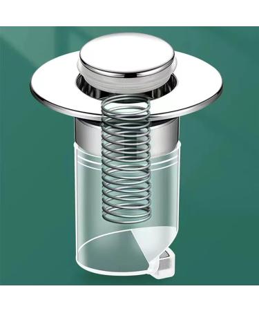 Saddgo Bathroom Sink Drain Stopper Pop-Up Basin Drain Filter Anti-Clogging Hair Stopper Sink Strainers Prevent Odor for Sink - Buy Online on SooperMarket.com