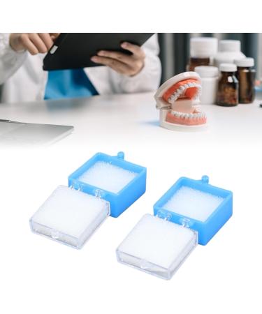 Pack of 20 Durable Plastic Bridge Boxes for Denture Storage | Foam Insert Portable & Ideal for Laboratories and Clinics - Buy Online on SooperMarket.com