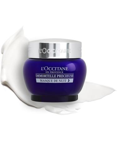 L'OCCITANE Immortelle Precious Overnight Mask 50ml | Blue Light Protection Mask for All Skin Types - Buy Online on SooperMarket.com