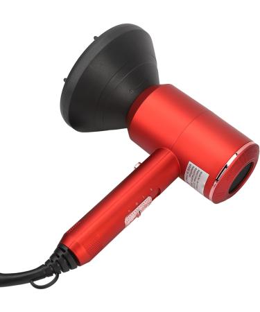 1800W Professional Ion Hair Dryer with U Shaped Heating Wire Dual Nozzle Removable Filter Overheat for Fast Drying and Optimal Hair Care (US Plug 100 240V 110V) - Buy Online on SooperMarket.com