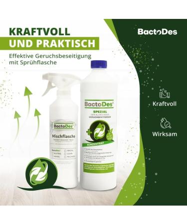 Bactodes 2L Concentrate - Universal Enzyme Cleaner & Odor Neutralizer - Effective Organic Microbe Spray for All Smells - International Shipping Available - Buy Online on SooperMarket.com
