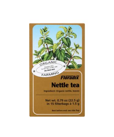Floradix Organic Nettle Herbal Tea 15 Bags 15 Count (Pack of 1)