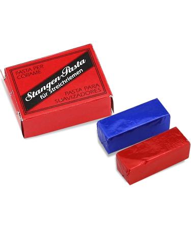 High-Quality 2-Piece Straight Razor Set | Hollow Ground with Wooden Handle & Grinding Paste | Solingen Craftsmanship - Buy Online on SooperMarket.com