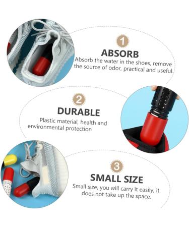 HomsfoU Shoe Deodorant Capsules - Antiperspirant Balls for Leather Shoes & Smell Relief | Dry Remedy for Shoe Odor Care - Buy Online on SooperMarket.com