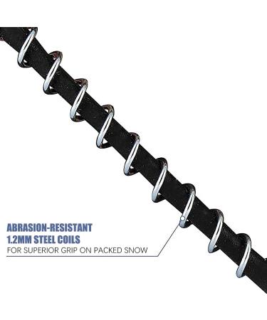 Stainless Steel Mountaineering Crampons - Ice Cleats for Men, Women, Kids - Anti-Slip Traction Snow Grips for Hiking, Climbing, Fishing - Safe Outdoor Gear - Buy Online on SooperMarket.com