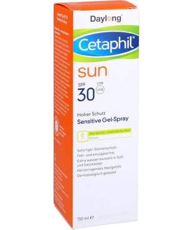 Buy Cetaphil Sun Daylong SPF 30 Sensitive Gel Spray - Best Sunscreen for Sensitive Skin | International Shipping Available - Buy Online on SooperMarket.com