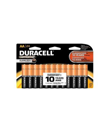 Duracell MN1500B24Z - Battery AA Alkaline 24/PK