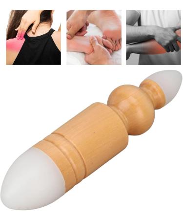 Weikeya Scraping Acupuncture Pen - Portable Durable Beech Wood Manual Acupuncture Tool for Home Use - Buy Online on SooperMarket.com