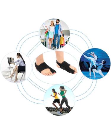 2-Piece Soft Toe Separator for Large Toes | Comfort & Pain Relief | Hallux Valgus Corrector - Buy Online on SooperMarket.com
