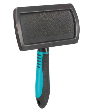 TRIXIE Soft Brush #24133| For Cats and Dogs |Detangling Top Coats and Base Coats | 12 x 20 cm | 4.7 x 7.9 in. 20 x 12 cm
