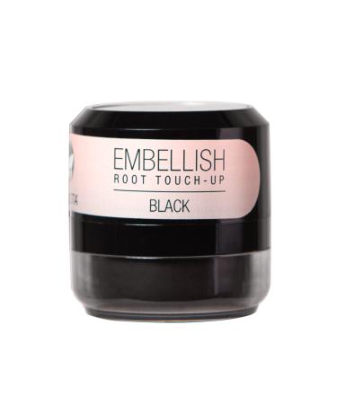 Calista Embellish Root Touch-Up Black Temporary Grey Cover and Root Concealer 0.35 oz.
