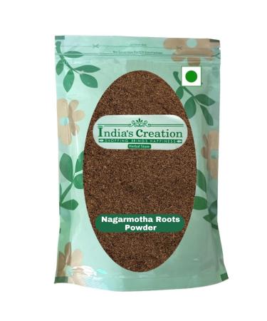 India's Creation Nagarmotha Roots Powder-Cyperus Rotundus-Raw Herbs-Nagarmotha Jadd-Nutsedge-Jadi Booti-Single Herbs (100 Gram) 100.00 g (Pack of 1)