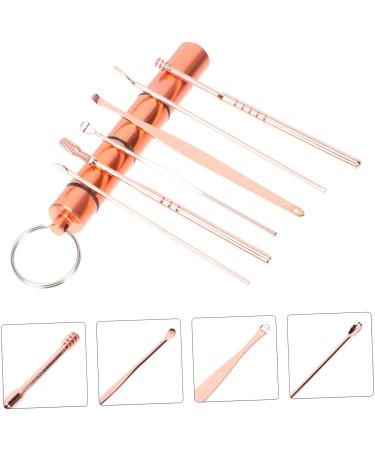 FOMIYES 1 Set Stainless Steel Ear Cleaning Kit with LED Light - Portable Ear Wax Removal Tools and Ear Pickers - Buy Online on SooperMarket.com