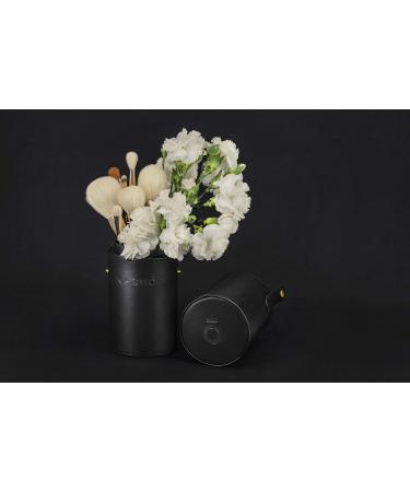 TB Tools for Beauty Kashoki Etui Cylinder Brush Holder - Eco-Friendly Leather Makeup Brush Organizer for Home & Travel | Holds 10-18 Brushes - Buy Online on SooperMarket.com