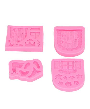Fairy Garden Enchanted Fairy Chocolate Reusable Food Grade Silicone for Home Bakery for Candy Jelly