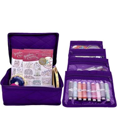 Yazzii 4 Pocket Crafter's Organizer Tote - Arts & Crafts Storage Bag (Purple) - Buy Online on SooperMarket.com