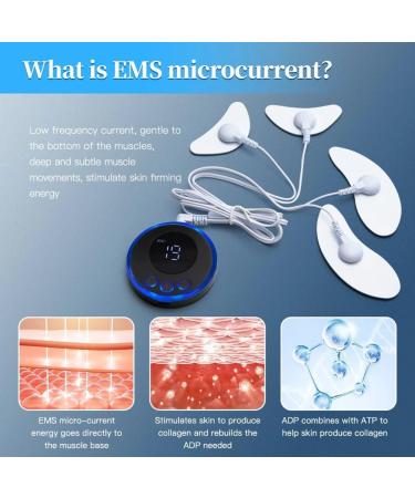 Brensty 1Set for Face Muscle Stimulator Facial Lifting Pulse Electric V-Face Slim Eye Beauty Wrinkle Remover ABS - Buy Online on SooperMarket.com