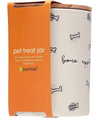 Pearhead Pet Feeding Set: Dog and Cat Bowl, Treat Jar, Holiday Home Decor, Mat & Accessories - Buy Online on SooperMarket.com