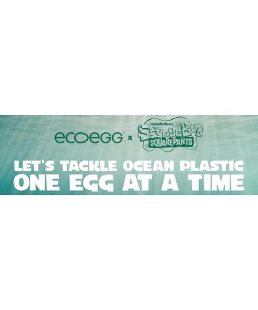 SpongeBob x Ecoegg Laundry Egg Refill Sensitive - 60 Loads Tropical Burst | Eco-Friendly No Enzymes Phosphates Palm Oil Chlorine Bleach or Parabens - Buy Online on SooperMarket.com