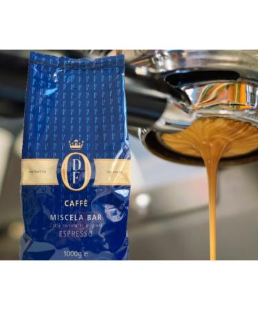 DF De Francesco Caff intense flavour composition finest green coffee varieties low acidity chocolate note