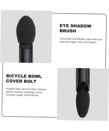 PLAFOPE 10pcs Dual Sided Eye Shadow Brush Eyeshadow Stick Brush Paupi re Sponge Eyeshadow Brush Kit Black - Buy Online on SooperMarket.com