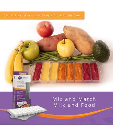 Fairhaven Health Milkies Milk Trays - Set of 2 for Easy Breast Milk Storage - Buy Online on SooperMarket.com