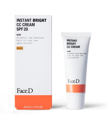 Faced 3-luronics CC Cream SPF 20 Medium - Radiant Skin Coverage - Buy Online on SooperMarket.com