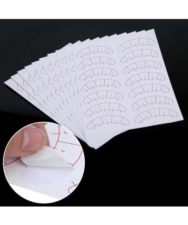 140Pcs Eyelash Sticker Patch Extension Cils Isolation Paper Extensions Utensil Lash Mapping Stickers Wrinkle Pads Patches - Buy Online on SooperMarket.com