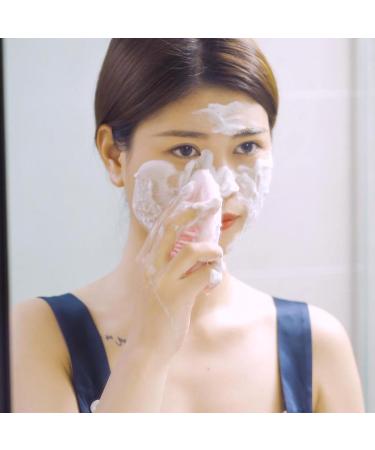 Face Wash Scrubber | Double Side Silicone Face Scrub Brush Manual Skin Care Scalp Brush Multi-Use Handheld Scrubber Solid Powder - Buy Online on SooperMarket.com