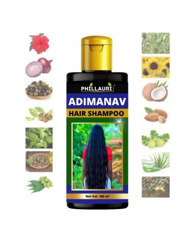 Adivasi Herbal Shampoo For Hair Norishment Healthy Scalp & Hair Growth - 100ml