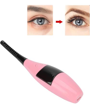 Verdant Touch USB Rechargeable Eyelash Curler Heated Electric Eyelash Curler USB Rechargeable Pink Temperature Display 4 Gear - Buy Online on SooperMarket.com