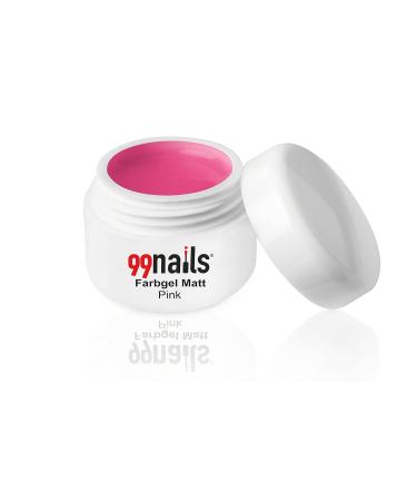 99nails Color Gel Matt - Pink (5 ml) | Premium Nail Gel for Long-Lasting Manicures | Buy Online Worldwide - Buy Online on SooperMarket.com