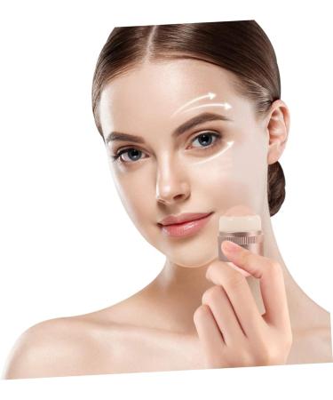 Volcanic Stone Ball Jade Facial Massager Set - Pink Jade Rollers & Skin Scraping Tools for Enhanced Beauty - Buy Online on SooperMarket.com
