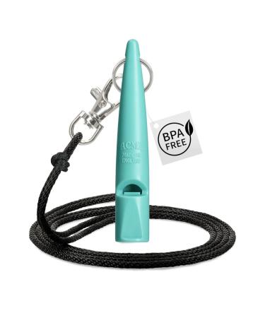 Acme dog whistle No.211.5 original from England with free instructions & black pipe band - loud & extensive for successful dog training & reliable callback (turquiosis)