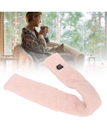 Removable Electrically Heated Scarf - Washable Warm-Keep Snack Pillow with 3 Temperature Levels for Neck Care & Shoulder Relaxation (Pink) - International Shipping Available - Buy Online on SooperMarket.com