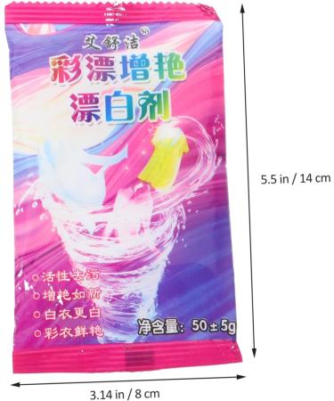 Didiseaon 1 Set Bleach Stain Remover Laundry Tool Clothing Colour Agent Active Oxygen Agent Stain Brightening Agent Brightener - Buy Online on SooperMarket.com