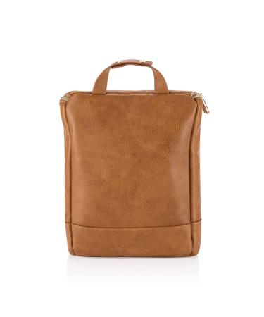 Itzy Ritzy Insulated Bottle Bag | Keeps Bottles Warm/Cool | Holds 3 Bottles | Interior Pocket for Ice Pack | Cognac - Buy Online on SooperMarket.com