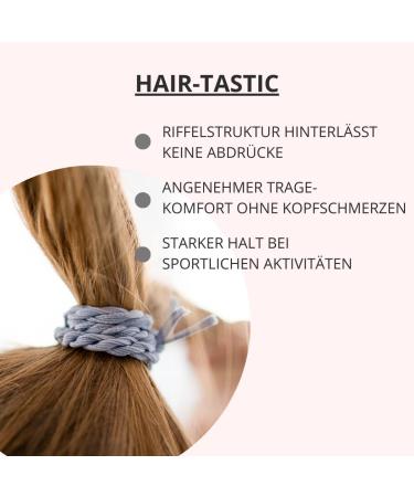 Bellody Original Hair Tie - Stylish Braided Hair Tie Set (4-Pack) in Bordeaux Red - Strong Hold Women's Hair Accessories - Buy Online on SooperMarket.com
