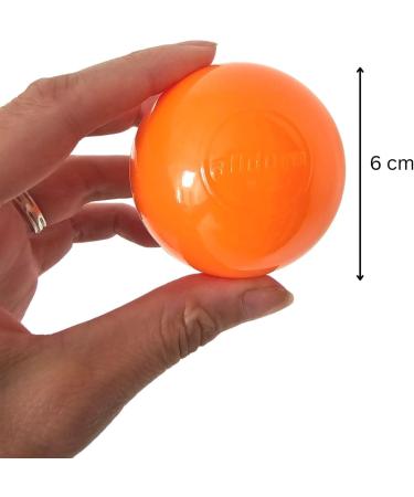 Alldoro 60382 100 Colorful Plastic Balls for Toddler Ball Pit - 6 cm Diameter with Mesh Carrying Bag - International Shipping Available - Buy Online on SooperMarket.com