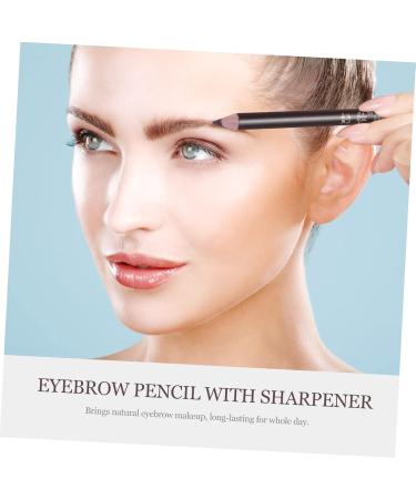 TOVINANNA 8pcs Pencil Sharpener Eyebrow Pencil Waterproof Eyebrow Pen Pencils Miss Wooden Small Tools Coffee 1 count (Pack of 1) Coffee - Buy Online on SooperMarket.com