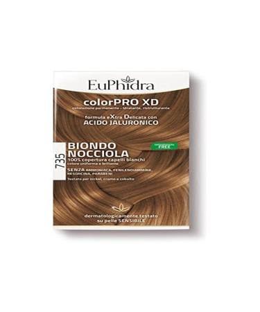 EuPhidra Colorpro XD Tincture Extra Soft Color 735 Blonde Hazel Red 1 piece (1 pack)