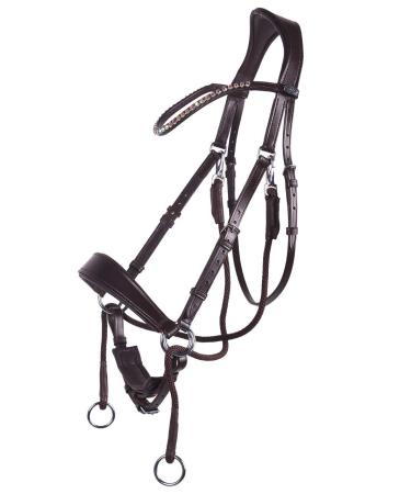 Discussed sunna bridle |Multifunctional can be used |Pleasant comfort |Anatomically shaped |Simple adjustment |Durable material (warm blood)