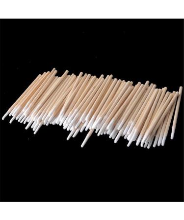 100Pcs Pointed Cotton Swabs Wooden Handle - Makeup Health Medical Ear Jewelry Clean Sticks Buds Tips - Buy Online on SooperMarket.com