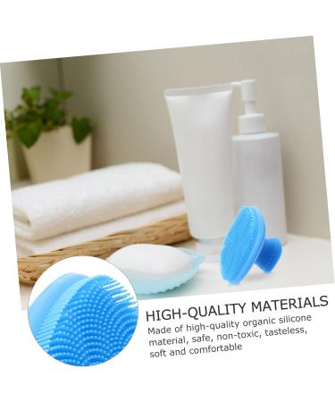 FRCOLOR Pack of 3 Cleaning Brush Face Massage Brush Silicone Face Washer Face Cleansing Brush Silicone Face Brush Skin Care Brush Super Soft Wash Basin - Buy Online on SooperMarket.com