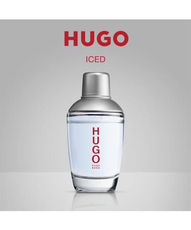 Hugo Boss Iced Eau de Toilette for Men - Notes of Iced Mint Wild Tea and Vetiver Hugo Boss ICED Eau de Toilette 2.5 Fl Oz 2.5 Fl Oz (Pack of 1) - Buy Online on SooperMarket.com