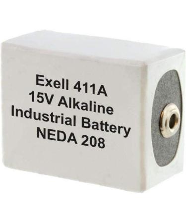 Buy 5pc Exell 411A Alkaline 15V Battery | Replaces NEDA 208 10F20 BLR121 - International Shipping Available - Buy Online on SooperMarket.com
