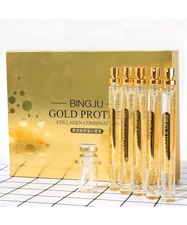 Instalift Protein Thread Lifting Set - Soluble Thread & Nano Gold Essence Combo for Face Lift - Collagen Serum for Smoothing & Firming Skin - Buy Online on SooperMarket.com