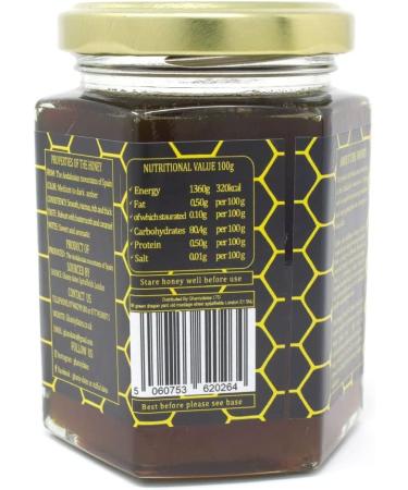 Spanish sidr honey with saffron 250g - Buy Online on SooperMarket.com